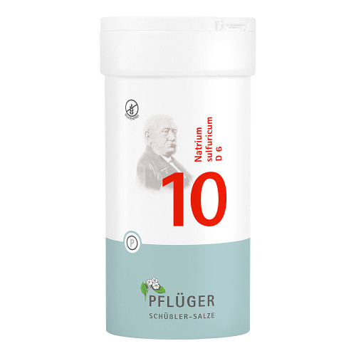 BIOCHEMIE Pfl&uuml;ger 10 Natrium sulfuricum D 6 Tabl.