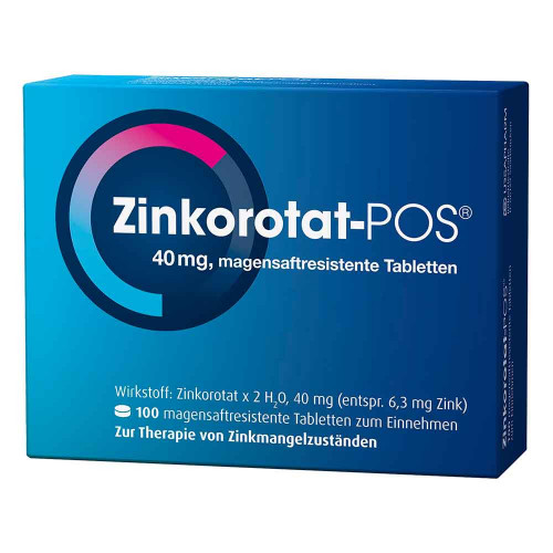 ZINKOROTAT POS magensaftresistente Tabletten