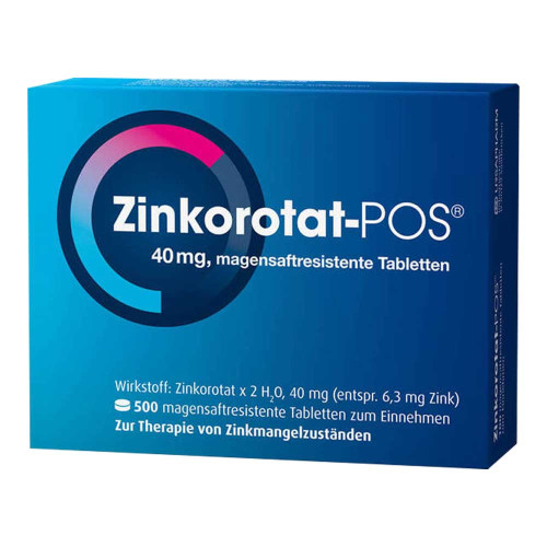 ZINKOROTAT POS magensaftresistente Tabletten