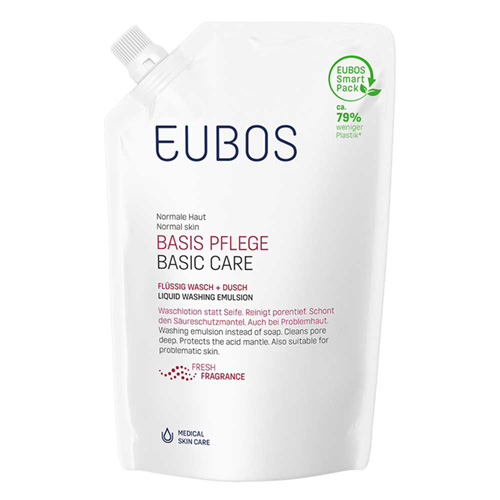 EUBOS FL&Uuml;SSIG rot m.frischem Duft Nachf.Btl.