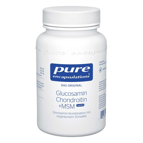PURE ENCAPSULATIONS Glucosamin+Chondr.+MSM Kapseln