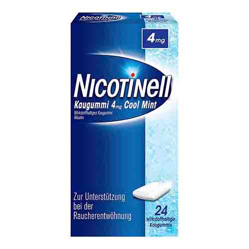 NICOTINELL Kaugummi Cool Mint 4 mg