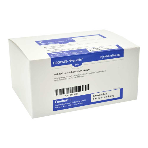 LIDOCAIN Presselin 1% Injektionsl&ouml;sung Ampullen