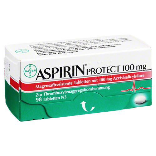ASPIRIN Protect 100 mg magensaftres.Tabletten