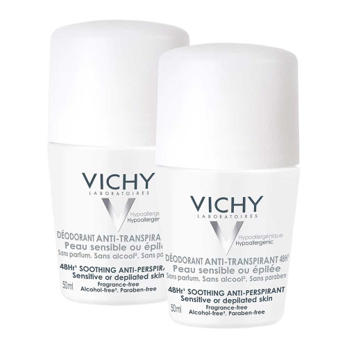 VICHY DEO Roll-on Sensitiv Antitrans.48h Doppelp.