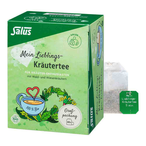 MEIN LIEBLINGS-Kr&auml;uter-Tee Bio Salus Filterbeutel