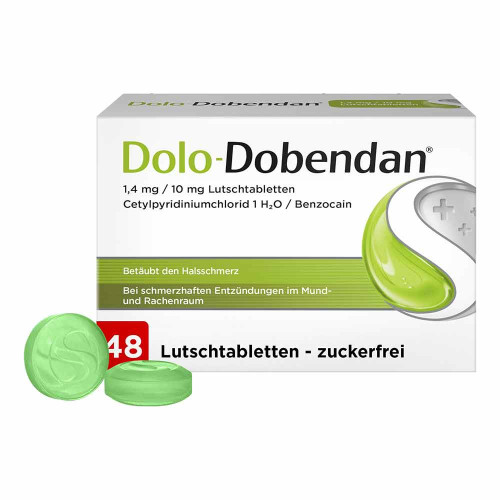 DOLO-DOBENDAN 1,4 mg/10 mg Lutschtabletten