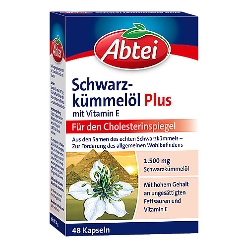 ABTEI Schwarzk&uuml;mmel&ouml;l Plus Kapseln