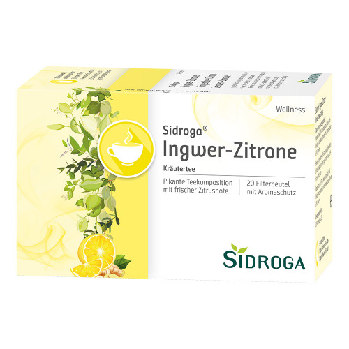 SIDROGA Wellness Ingwer-Zitrone Tee Filterbeutel
