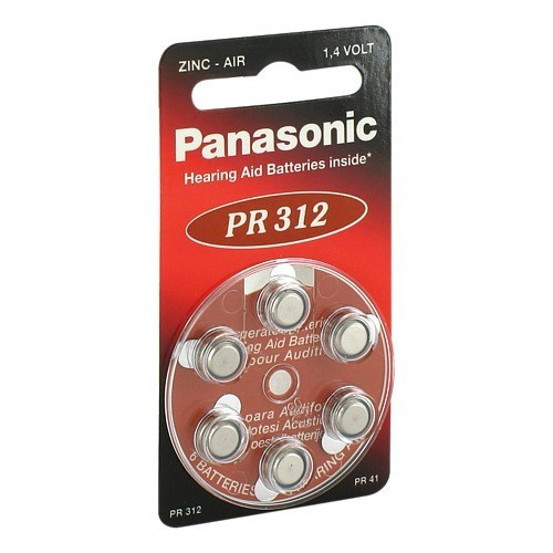 BATTERIEN f.H&ouml;rger&auml;te Panasonic PR312