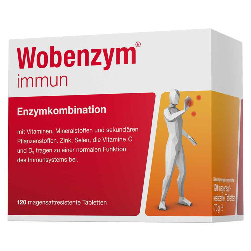 WOBENZYM immun magensaftresistente Tabletten