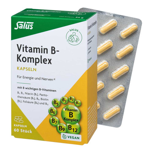 VITAMIN B KOMPLEX vegetabile Kapseln Salus