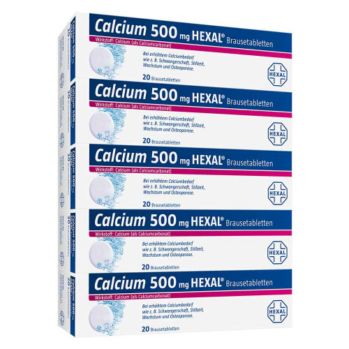 CALCIUM 500 HEXAL Brausetabletten