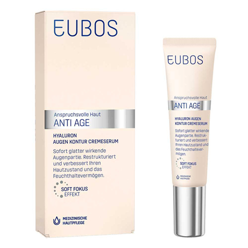 EUBOS SENSITIVE Hyaluron Augen Kontur CremeSerum