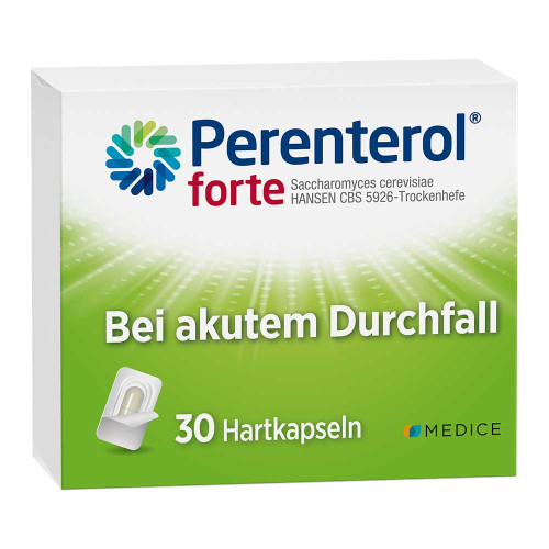 Perenterol&reg; forte 250 mg bei akutem Durchfall & zur Vorbeugung