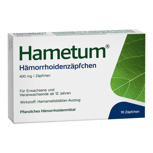 HAMETUM H&auml;morrhoiden Z&auml;pfchen
