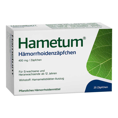 HAMETUM H&auml;morrhoiden Z&auml;pfchen