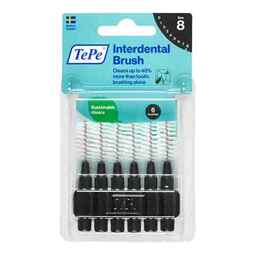 TEPE Interdentalb&uuml;rste 1,5mm schwarz