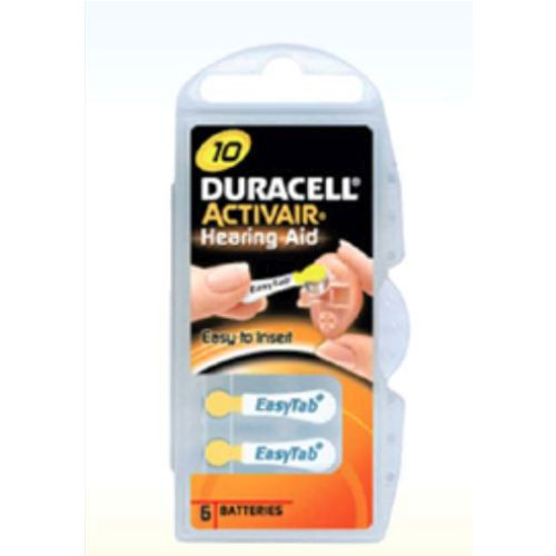 BATTERIEN f.H&ouml;rger&auml;te Duracell 10