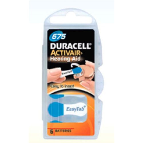 BATTERIEN f.H&ouml;rger&auml;te Duracell 675