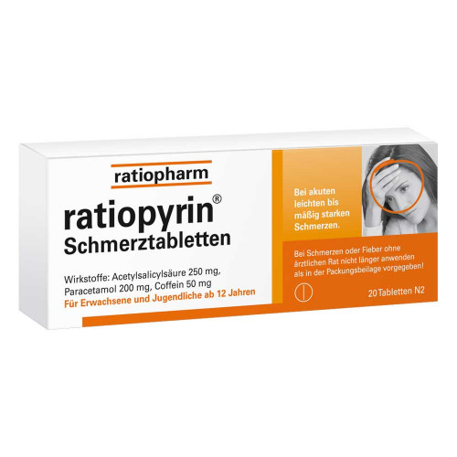 RATIOPYRIN Schmerztabletten