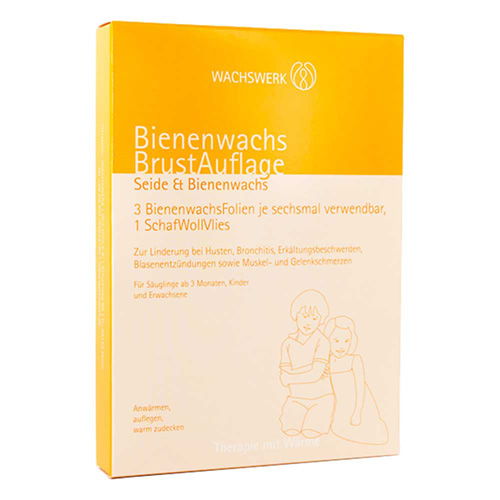 BIENENWACHS BRUSTAUFLAGE Scha/Woll/Vlies