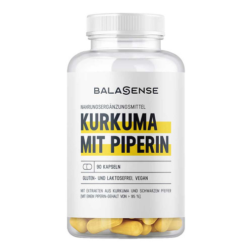 Kurkuma mit Piperin Balasense 600 mg