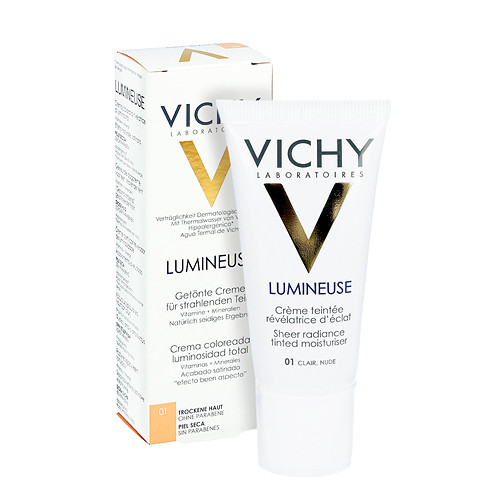 VICHY LUMINEUSE Satinee dore f.trockene Haut Creme