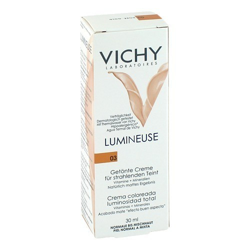 VICHY LUMINEUSE Mate doree normale/Mischhaut Creme
