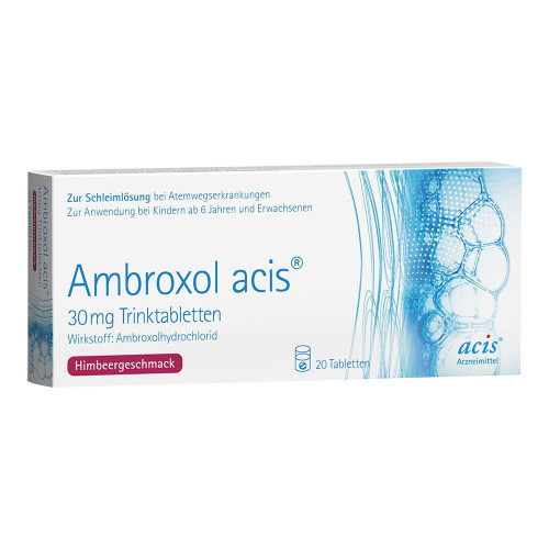 AMBROXOL acis 30 mg Trinktabletten