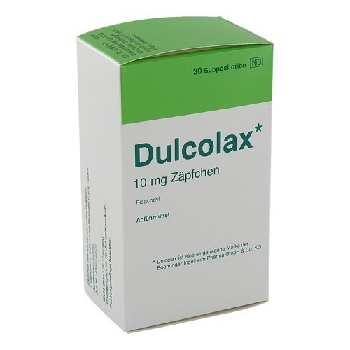 DULCOLAX 10 mg Z&auml;pfchen