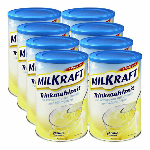 MILKRAFT Trinkmahlzeit Vanille Pulver