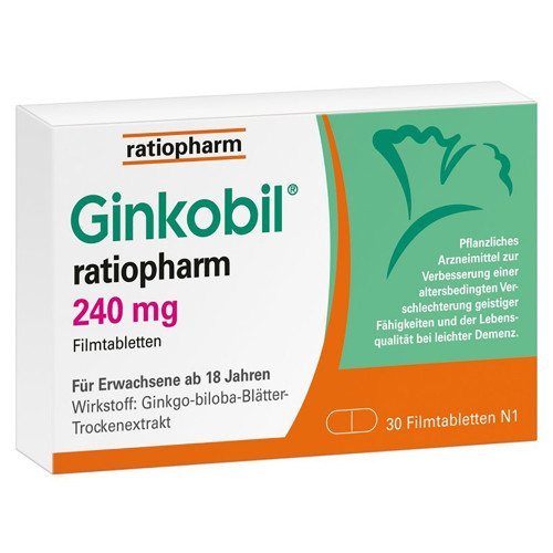 GINKOBIL-ratiopharm 240 mg Filmtabletten
