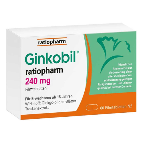 GINKOBIL-ratiopharm 240 mg Filmtabletten