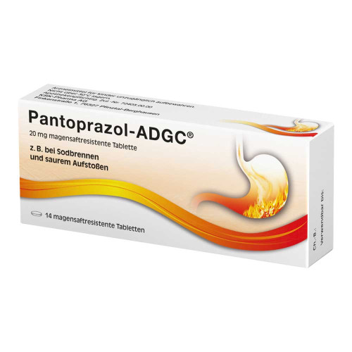 PANTOPRAZOL ADGC 20 mg magensaftres.Tabletten