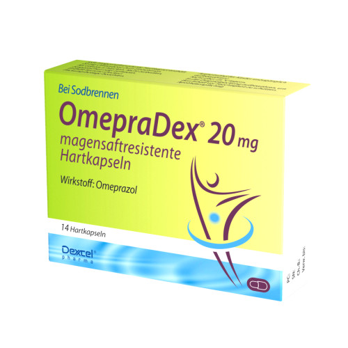 OMEPRADEX 20 mg magensaftresistente Hartkapseln