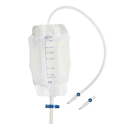 BEINBEUTEL 3-Kammer 500 ml 50 cm steril 500-50