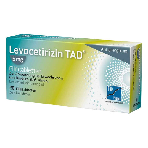 LEVOCETIRIZIN TAD 5 mg Filmtabletten