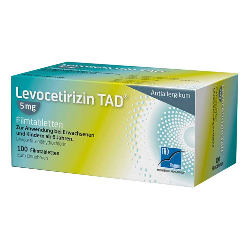LEVOCETIRIZIN TAD 5 mg Filmtabletten