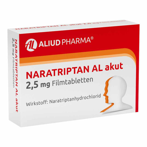 NARATRIPTAN AL akut 2,5 mg Filmtabletten