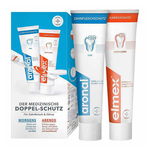 ARONAL/ELMEX Doppelschutz Zahnpasta