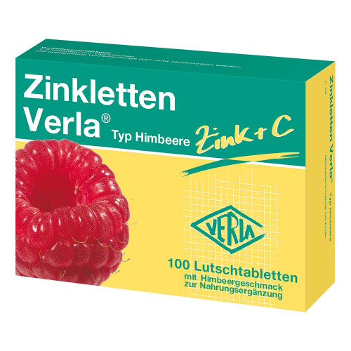 ZINKLETTEN Verla Himbeere Lutschtabletten