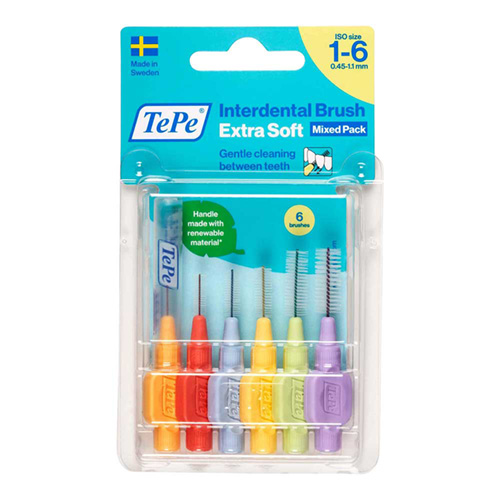 TEPE Interdentalb&uuml;rste x-weich gemischt