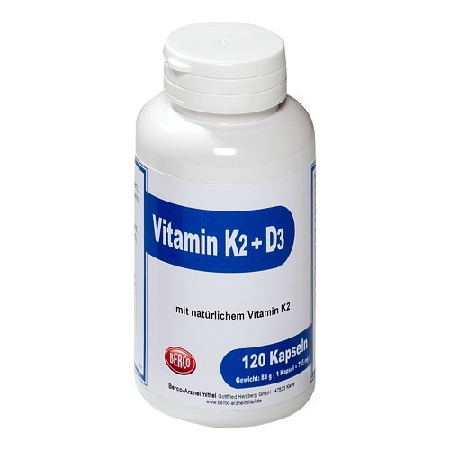 VITAMIN K2+D3 Berco Kapseln