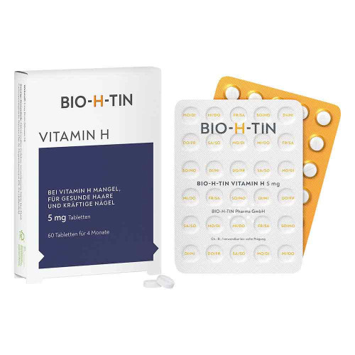 BIO-H-TIN Vitamin H 5 mg f&uuml;r 4 Monate Tabletten