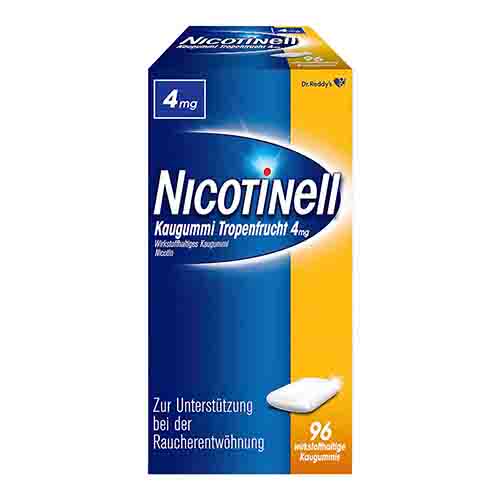 NICOTINELL Kaugummi Tropenfrucht 4 mg