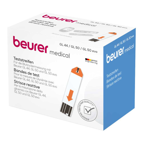 BEURER GL44/GL50 Blutzucker-Teststreifen