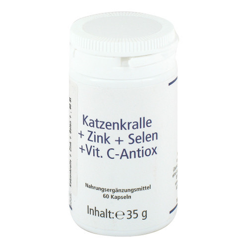 KATZENKRALLE+ZINK+Selen+Vit.C-Antiox Kapseln