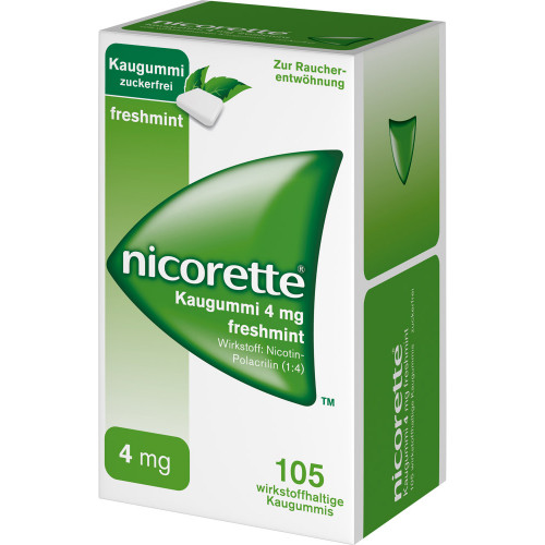 NICORETTE Kaugummi 4 mg freshmint