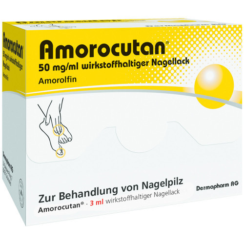 AMOROCUTAN 50 mg/ml wirkstoffhaltiger Nagellack